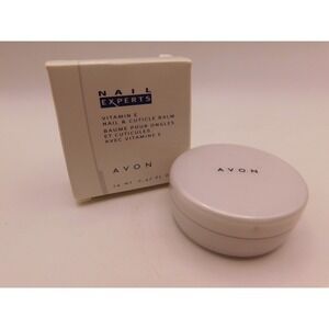 New Avon Nail Experts Vitamin E Nail &  Cuticle Balm Retired Vintage .47oz